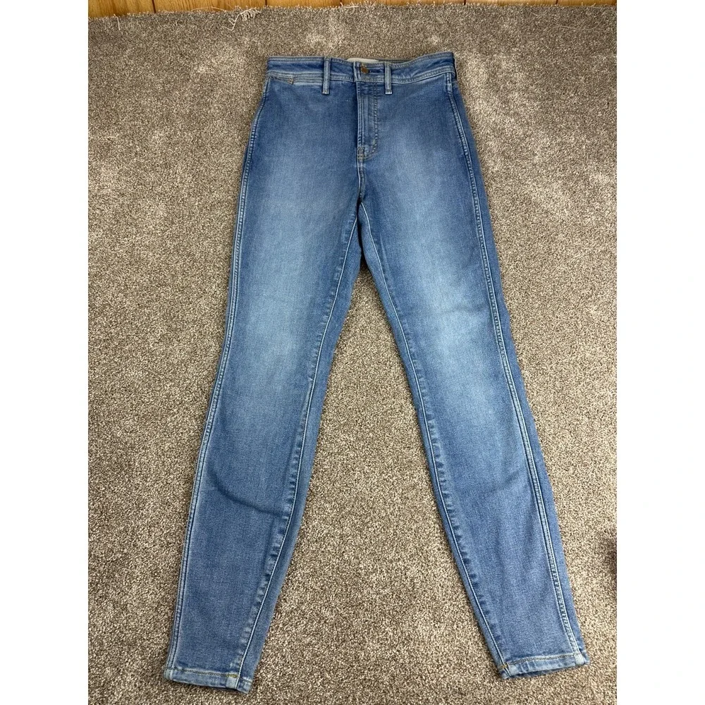 NWT Everlane The Way-High Skinny Jeans‎ Size 28 Regular Blue Stretch
